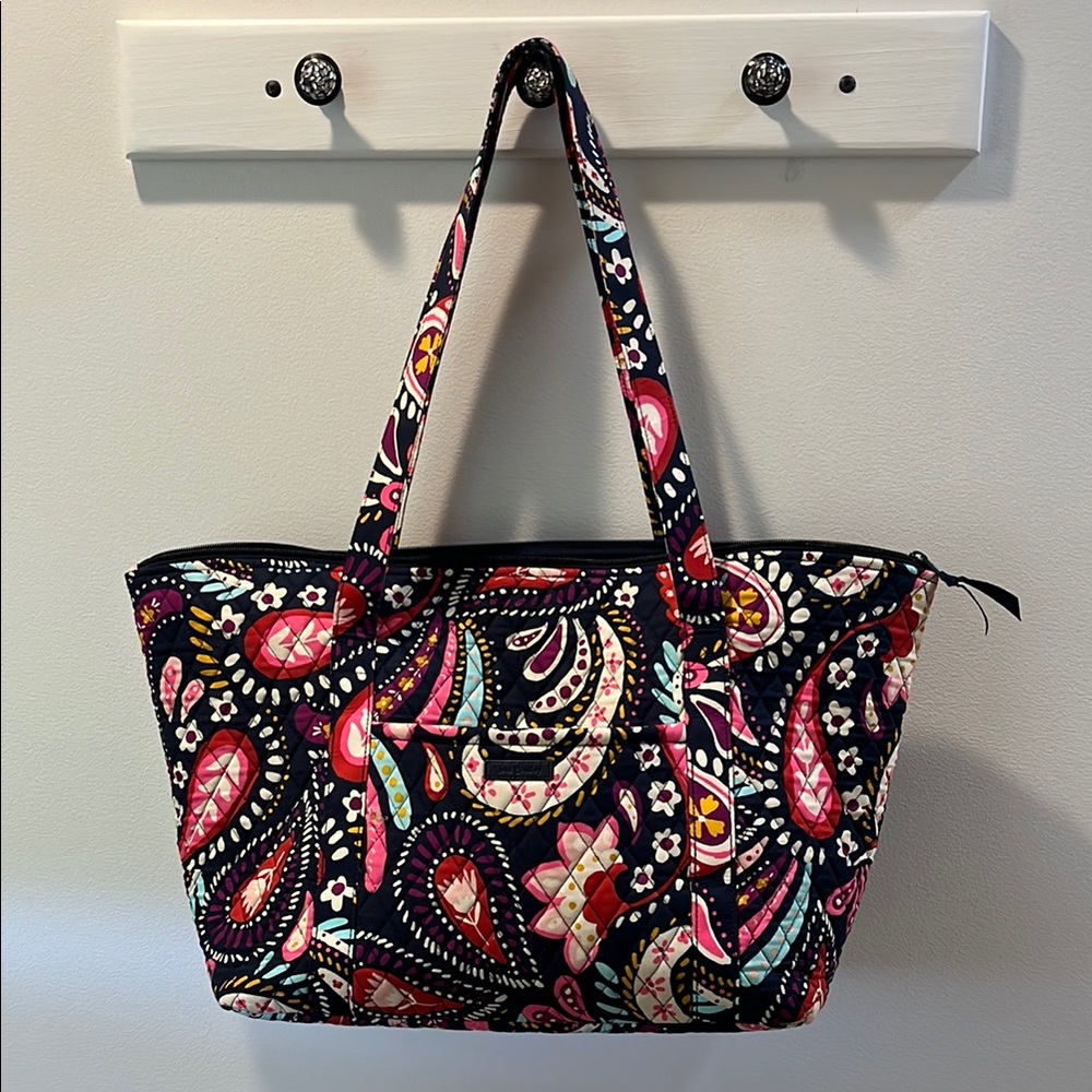 Vera Bradley Painted Paisley Tote Bag